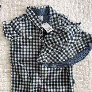 NWT Baby Gap Shortall Romper